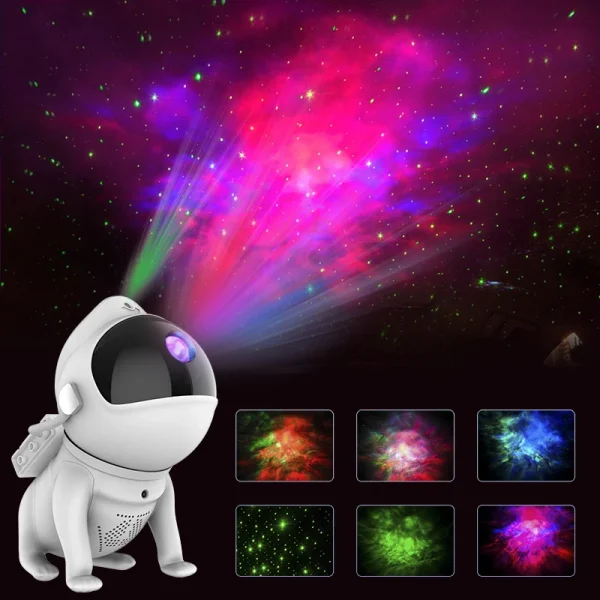 Astronaut Galaxy Projector Night Light for Kids