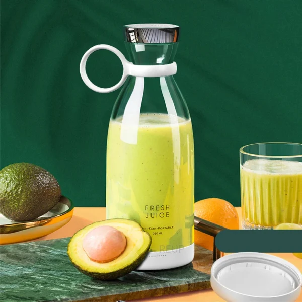 Portable 6-Blade Fruit Juicer Bottle