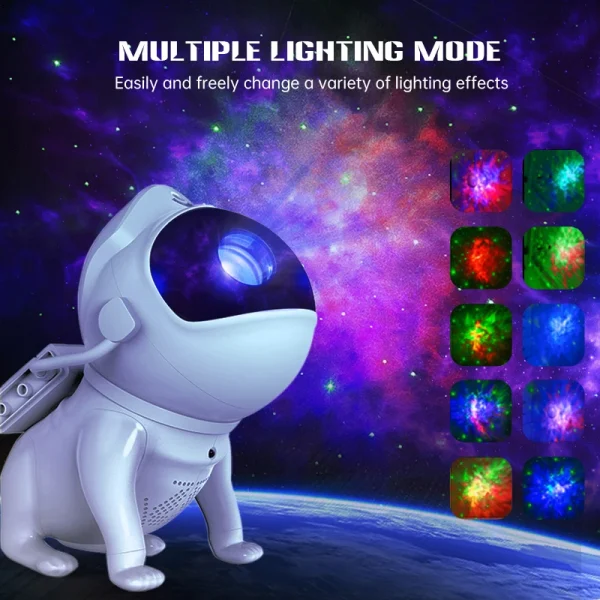 Astronaut Galaxy Projector Night Light for Kids - Image 3