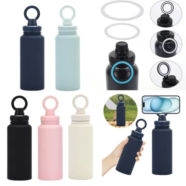 Insulated Bottle with Phone Holder 1000ML